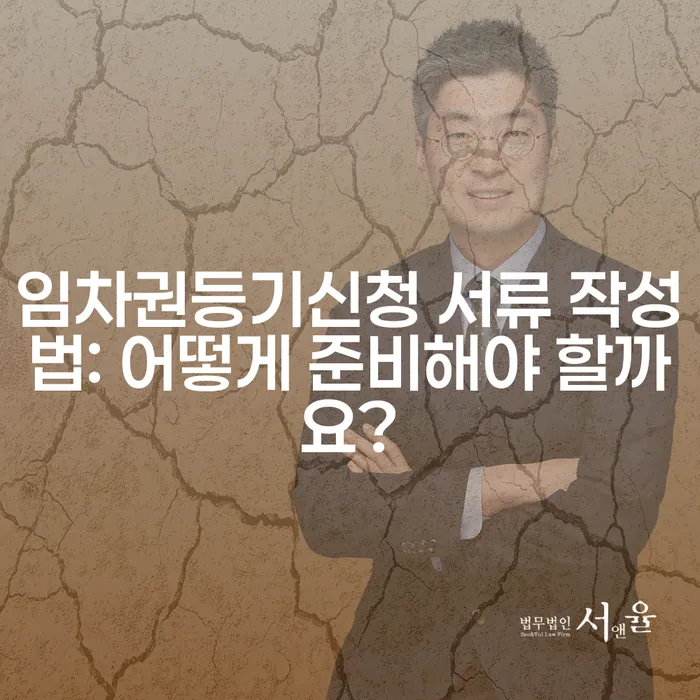 임차권등기신청 서류 작성법: 어떻게 준비해야 할까요?